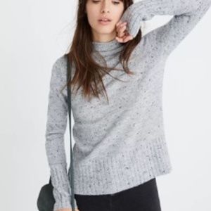Madewell Donegal Inland Turtleneck Sweater in Coziest Yarn